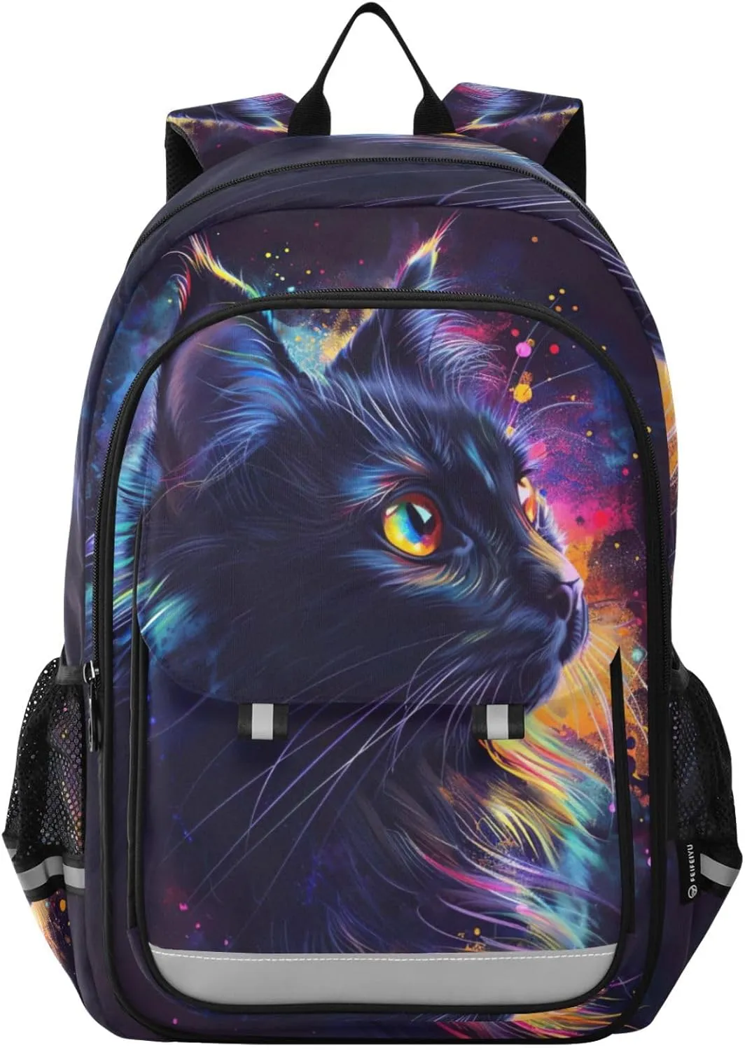 Cat Print Backpack for Boys Middle-School Elementary Bookbags 20325338
