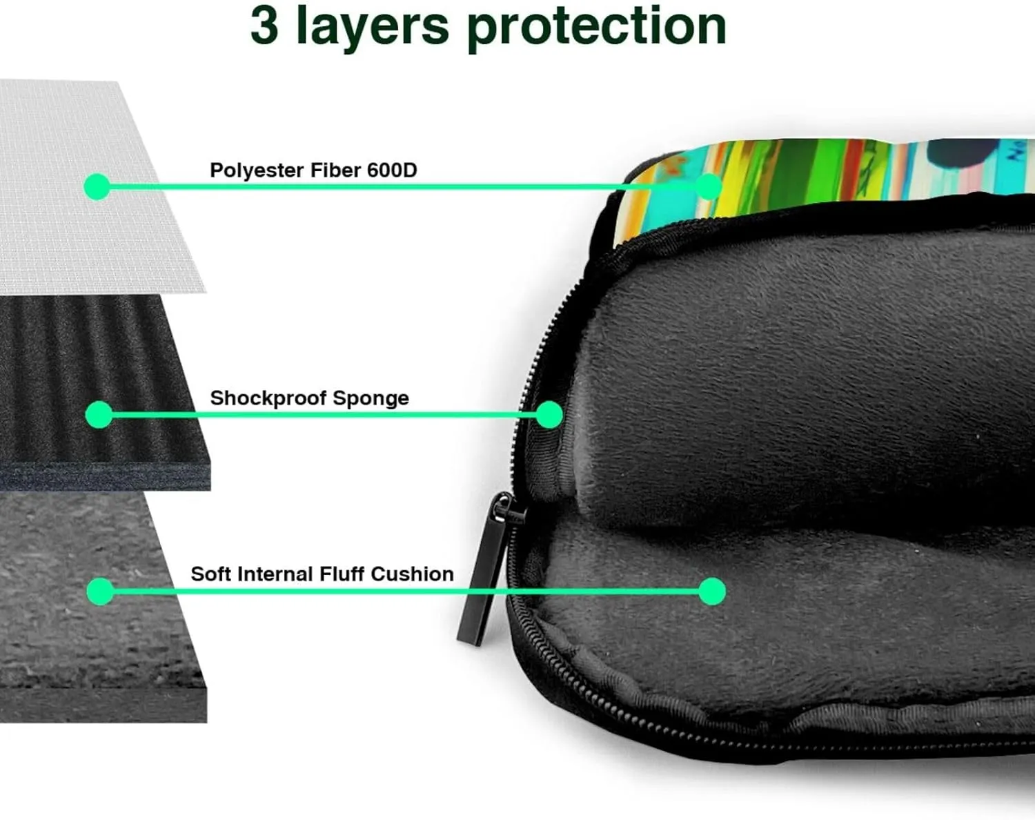 Chemistry Test Tube Print Laptop Bag,Can Use It Freely As A Shoulder Bag,Crossbody Bag,And Briefcase