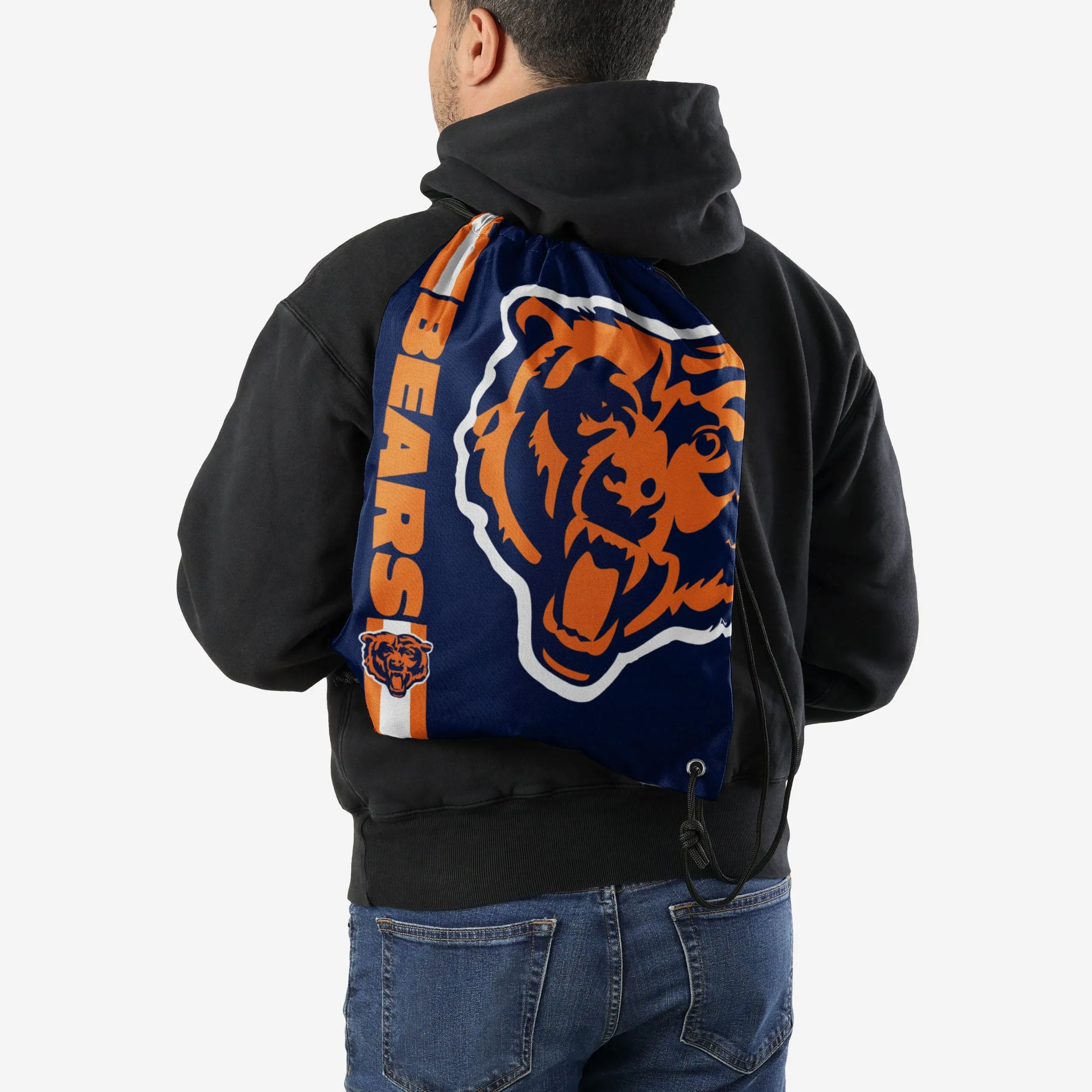 Chicago Bears Big Logo Drawstring Backpack