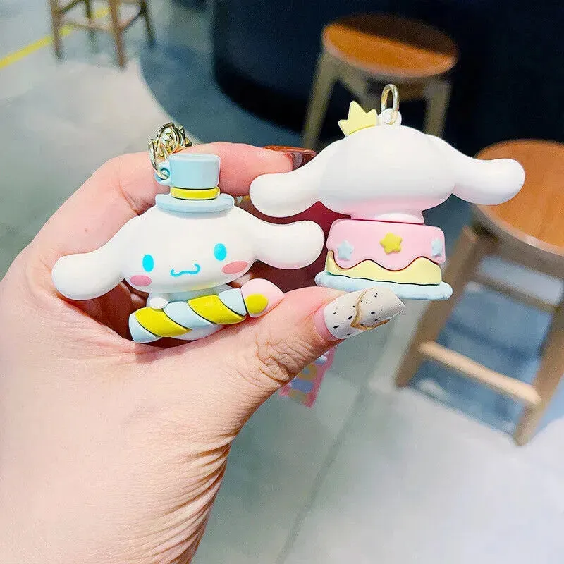 Cinnamoroll Birthday Carnival Keychain
