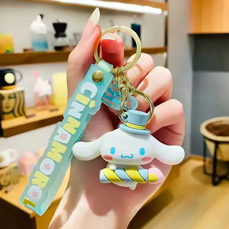 Cinnamoroll Birthday Carnival Keychain