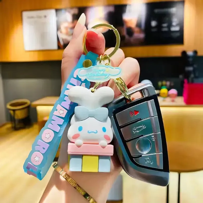Cinnamoroll Birthday Carnival Keychain