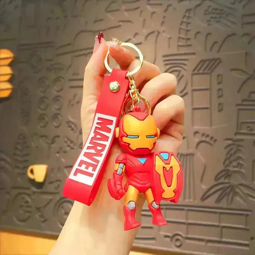 Classic Marvel Character 3D Keychain