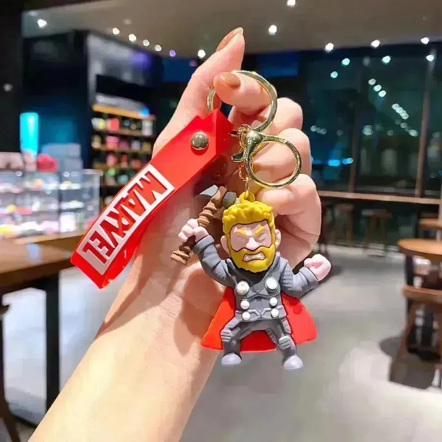 Classic Marvel Character 3D Keychain