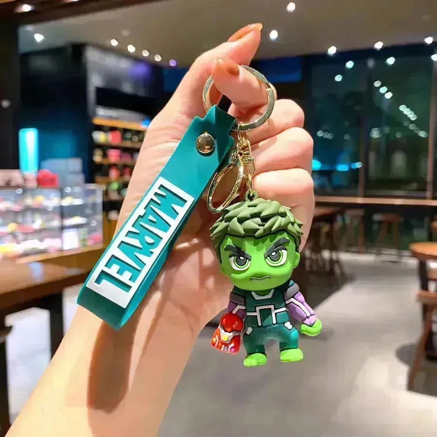 Classic Marvel Character 3D Keychain