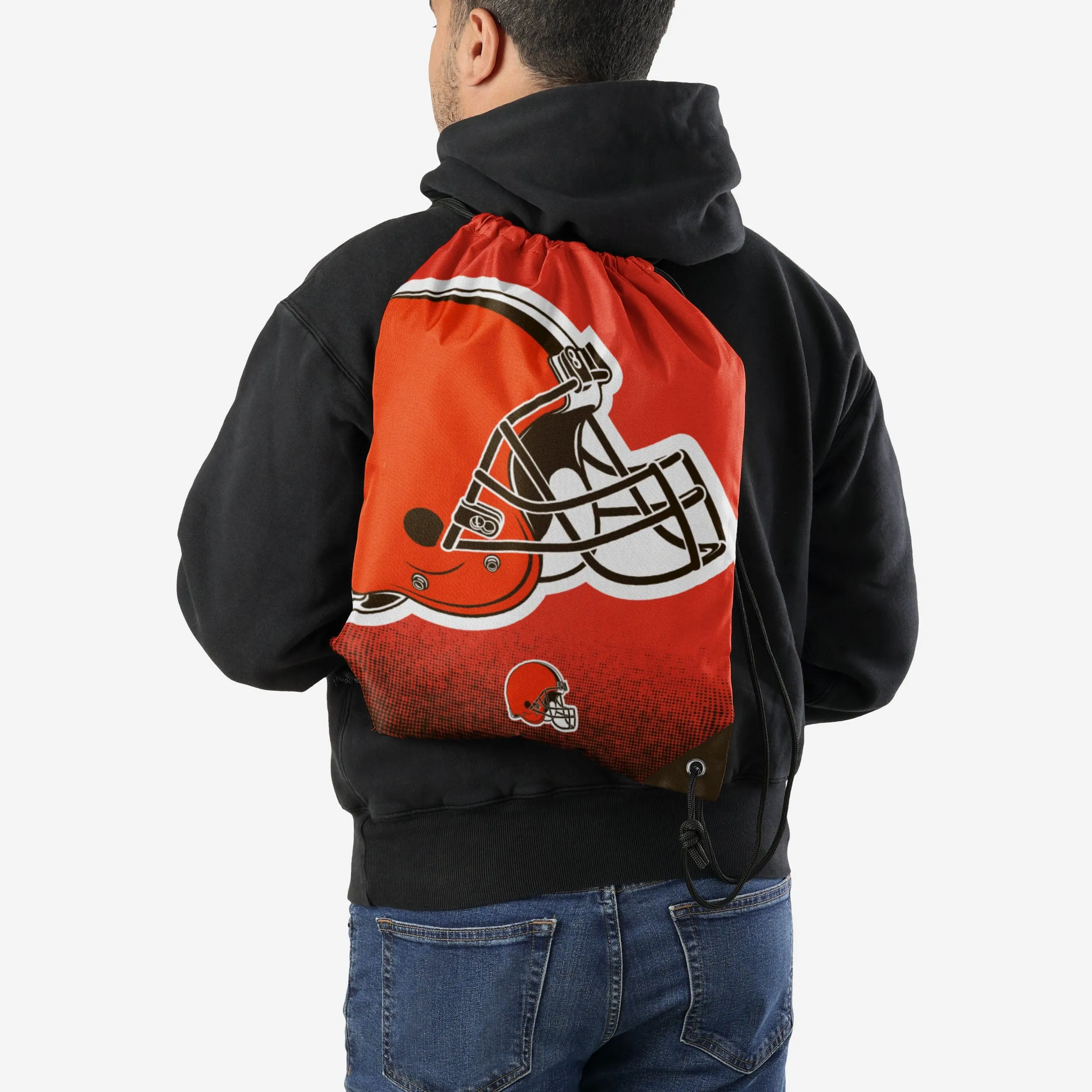 Cleveland Browns Gradient Drawstring Backpack
