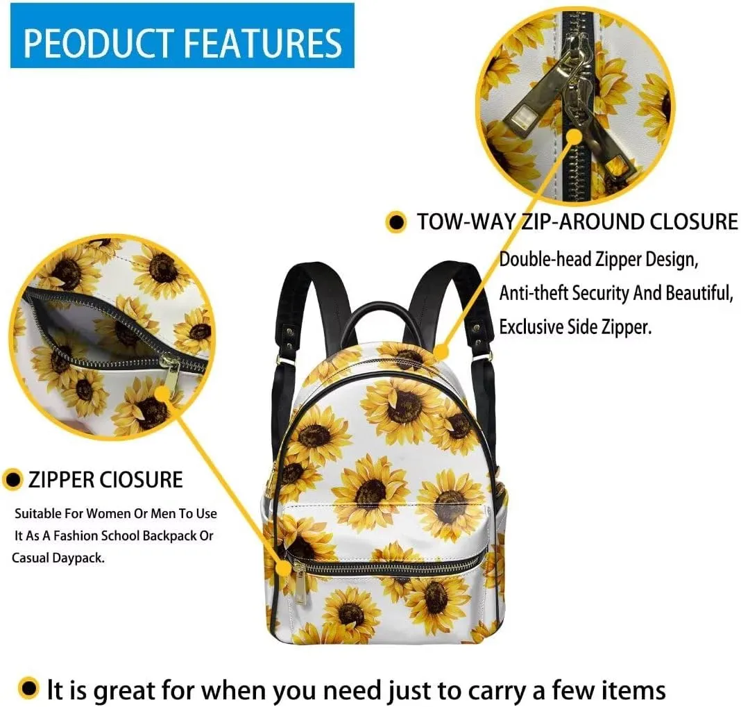 Coldinair Gothic Bloody Women Backpack Purse Small Leather Backpack Purse for Women Multipurpose Mini Casual Daypack Backpacks Shoulder Bag for School Travel,Waterproof