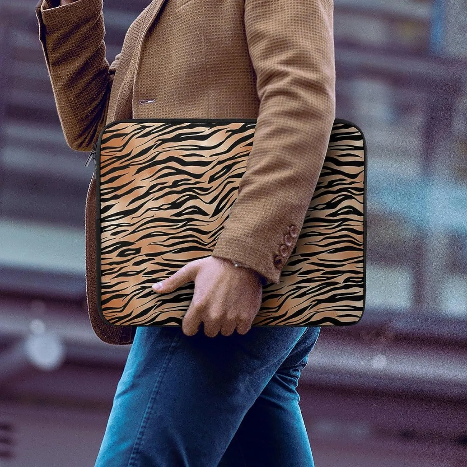 Colorful Print All Print Hands Free Withdrawal Laptop Bag Unisex