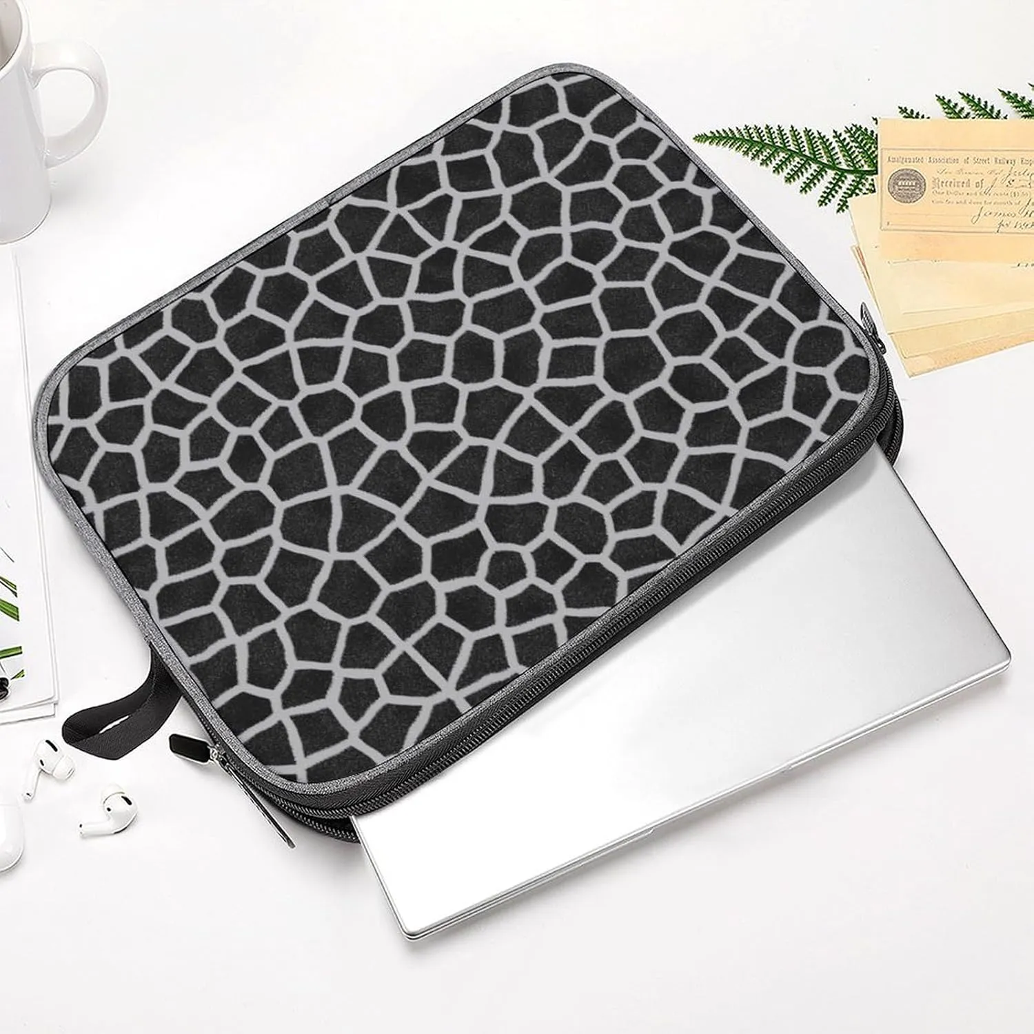 Colorful Print Large Capacity Portable Laptop Case Unisex