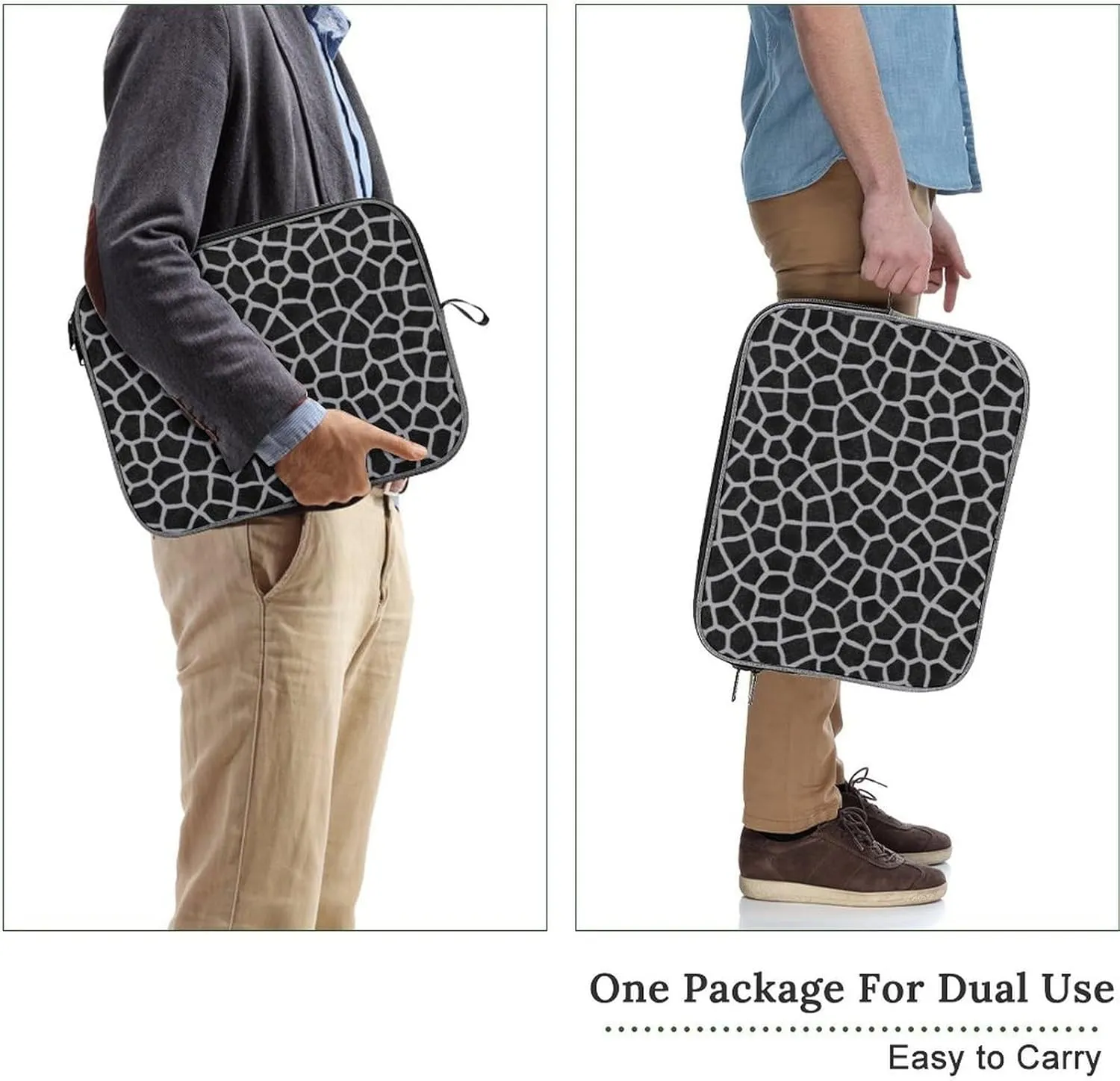 Colorful Print Large Capacity Portable Laptop Case Unisex
