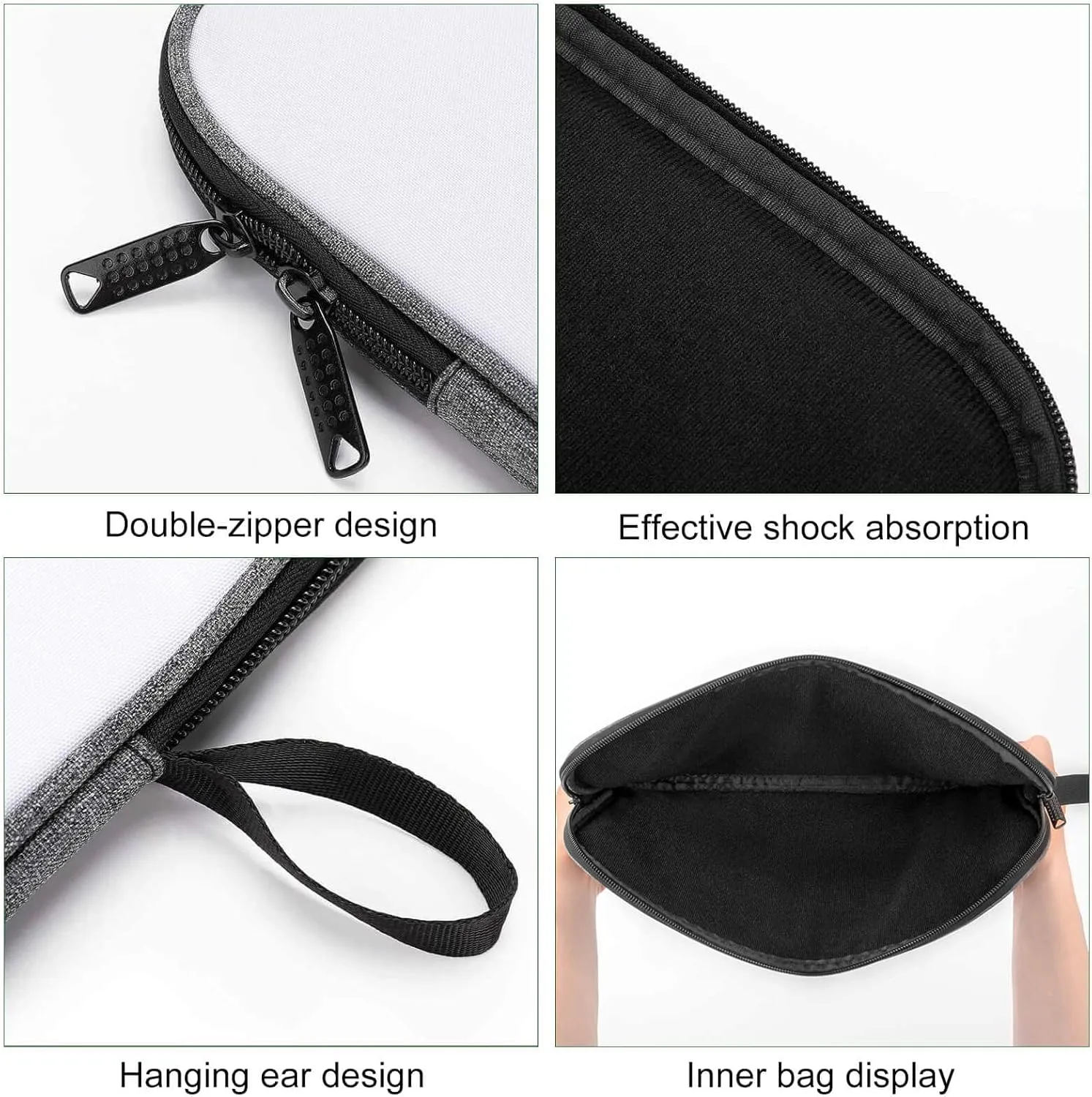 Colorful Print Large Capacity Portable Laptop Case Unisex
