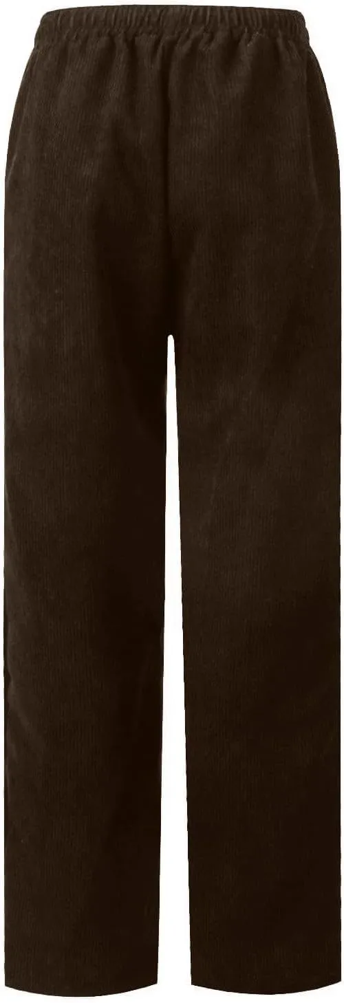 Corduroy Pants Women High Waisted Elastic Trendy Wide Leg Trousers Pants Casual Drawstring Loose Pants 2024 Fall