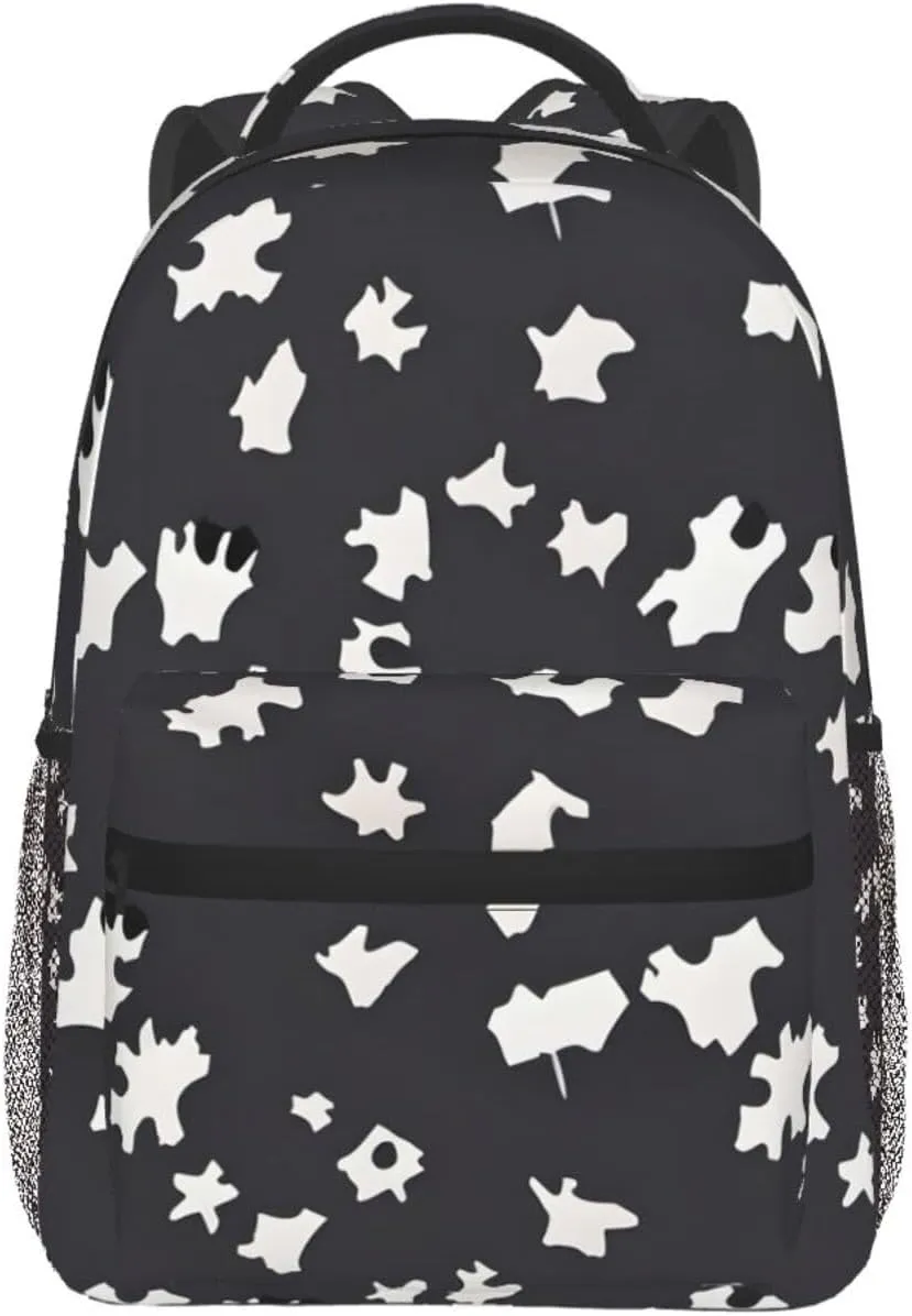 Cow Print print Lightweight Bookbag Casual Laptop Backpack for Men Women College backpack