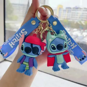 Creative Cosplay Stitch 3D Keychain