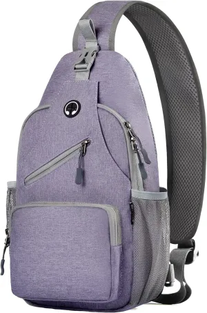 Crossbody Sling Bag for Men with Adjustable Shoulder Strap Shoulder Backpack Chest Bag Travel Hiking Daypacks