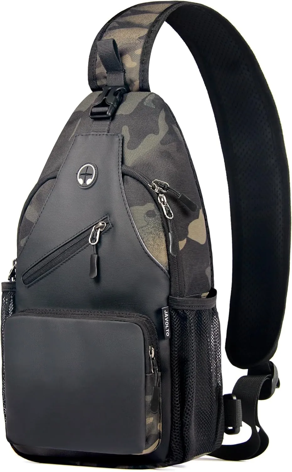 Crossbody Sling Bag for Men with Adjustable Shoulder Strap Shoulder Backpack Chest Bag Travel Hiking Daypacks
