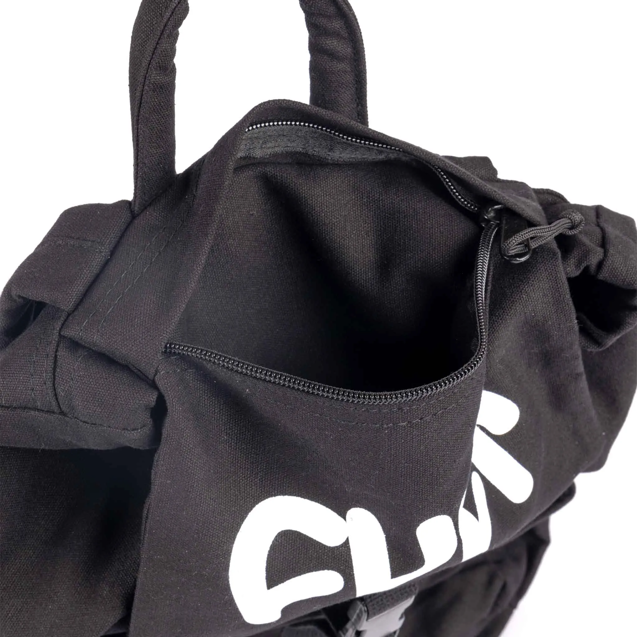 Cult Thick Logo Stash Bag - Black