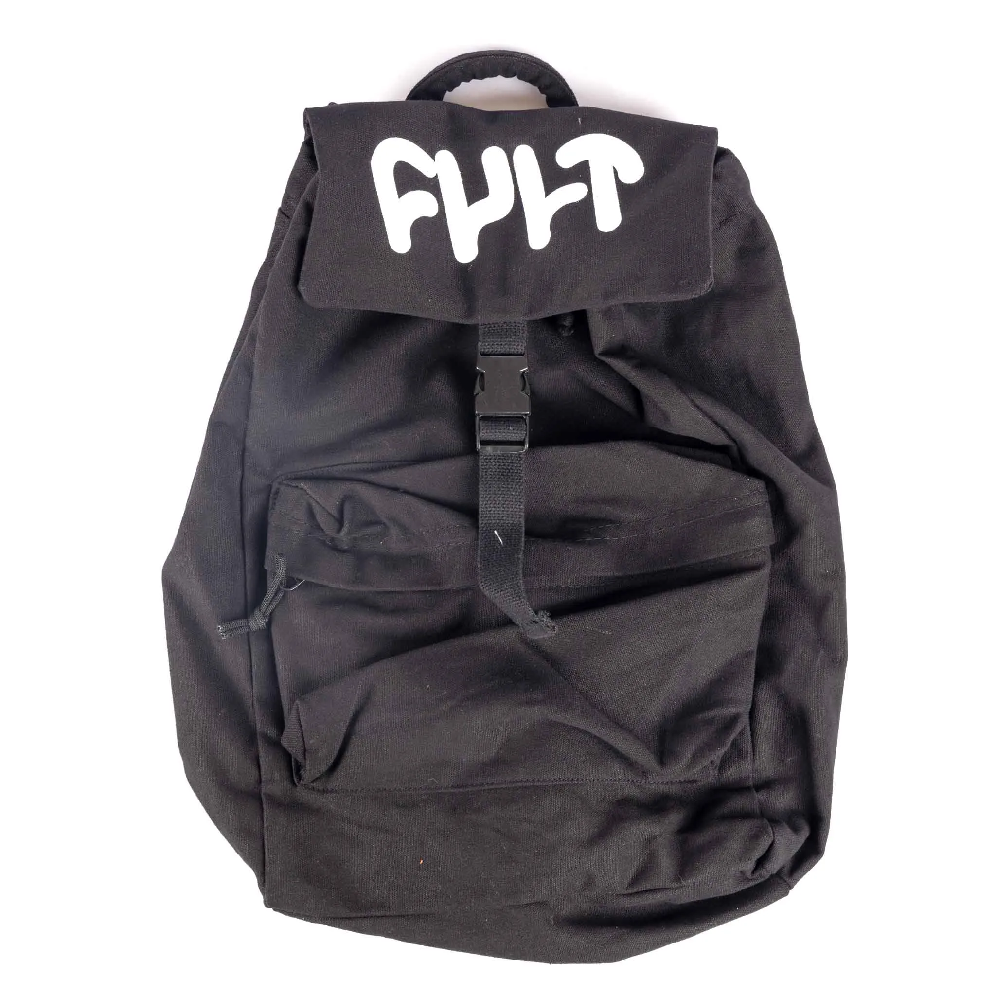 Cult Thick Logo Stash Bag - Black