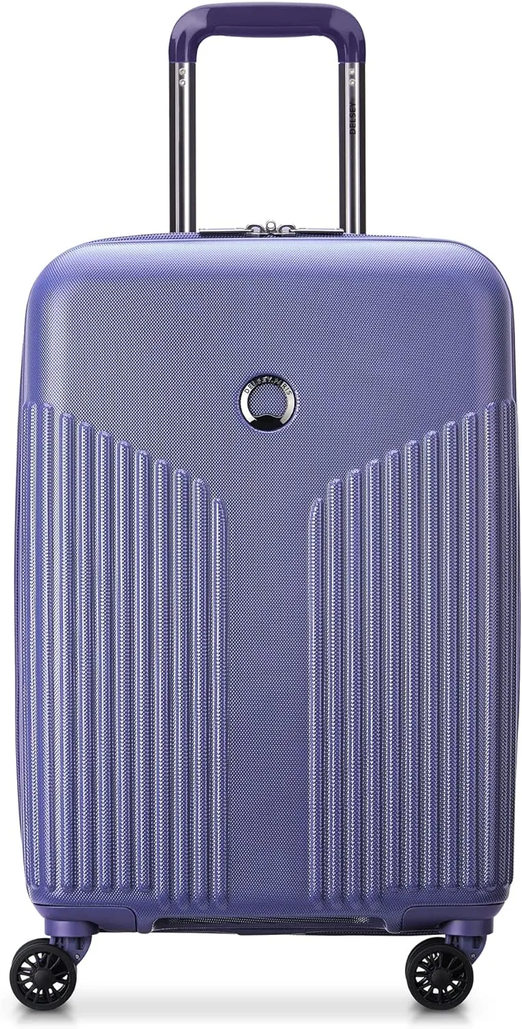 DELSEY PARIS Comete 3.0 Hardside Expandable Luggage with Spinner Wheels, Lavender, Carry-on 20 Inch