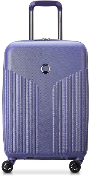 DELSEY PARIS Comete 3.0 Hardside Expandable Luggage with Spinner Wheels, Lavender, Carry-on 20 Inch