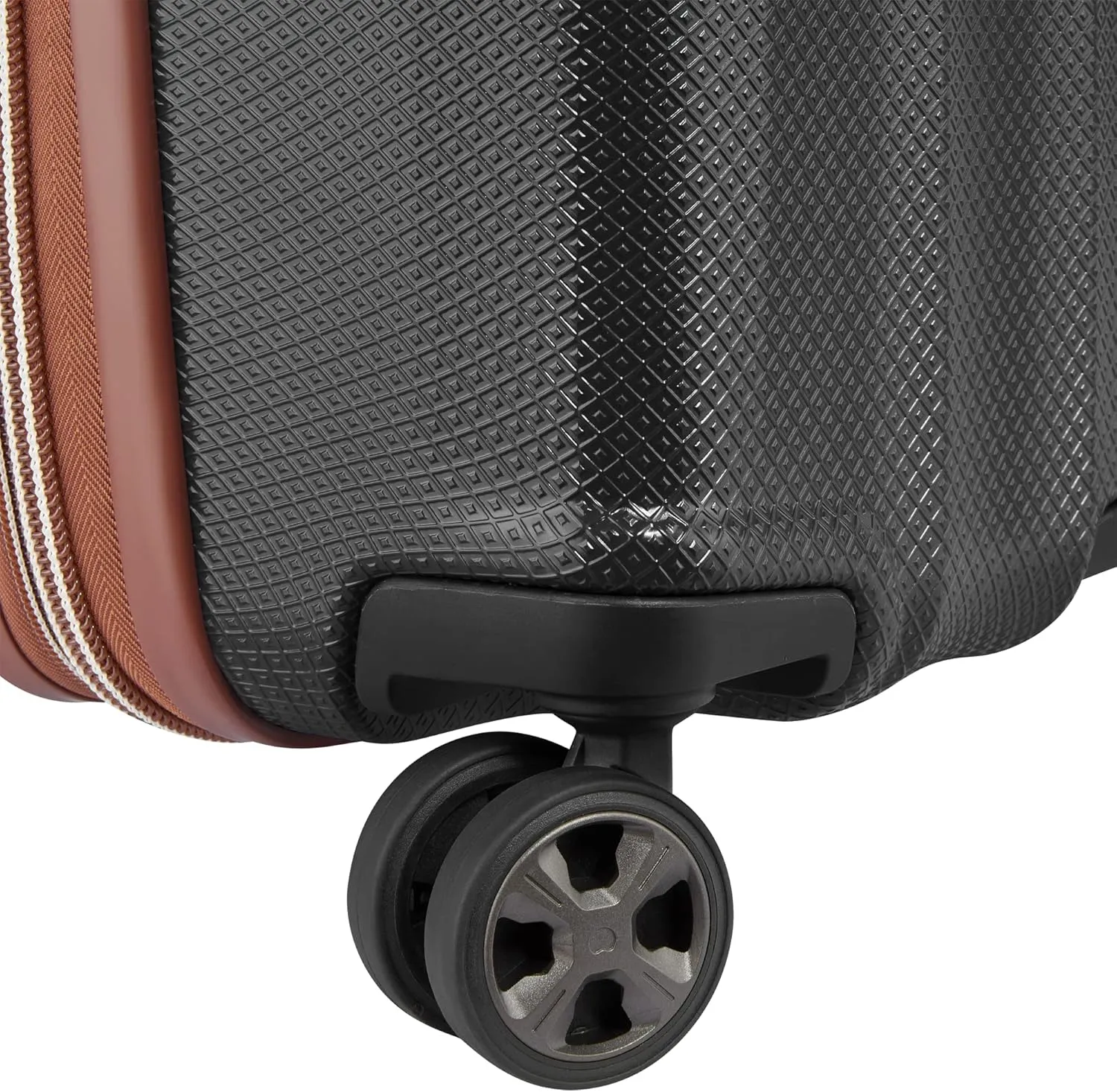 DELSEY PARIS St. Tropez Hardside Expandable Luggage with Spinner Wheels, Black, 3 Piece Set (21/24/28)