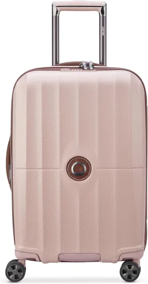 DELSEY PARIS St. Tropez Hardside Expandable Luggage with Spinner Wheels, Pink, Carry-on 21 Inch