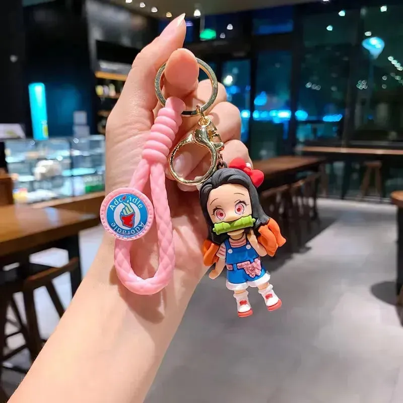 Demon Slayer Premium Rubber Keychains