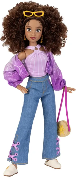 Disney ily 4EVER Dolls Rapunzel 11.5" Tall with 13 Points of Articulation, Two Complete Mix-and-Match Outfits and Glittery Mickey Ring for You!
