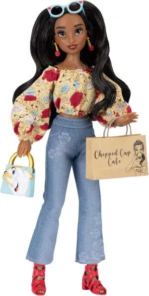 Disney ILY 4EVER Fashion Dolls Inspired by Belle 11.5" Tall with 13 Points of Articulation, Glittery Mickey Ring Included for You!