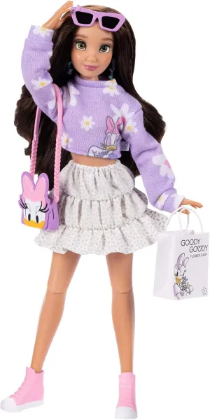 Disney ILY 4EVER Fashion Dolls Inspired by Daisy 11.5" Tall with 13 Points of Articulation, Glittery Mickey Ring Included for You!