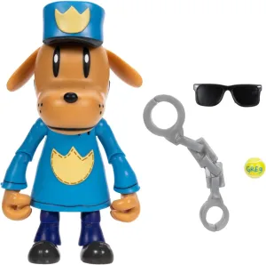 Dog Man Movie 5 Inch Dog Man Articulated Action Figure, Officially Licensed Toys, Collect All The Movie Action Figures and Plush Toys by JAKKS Pacific