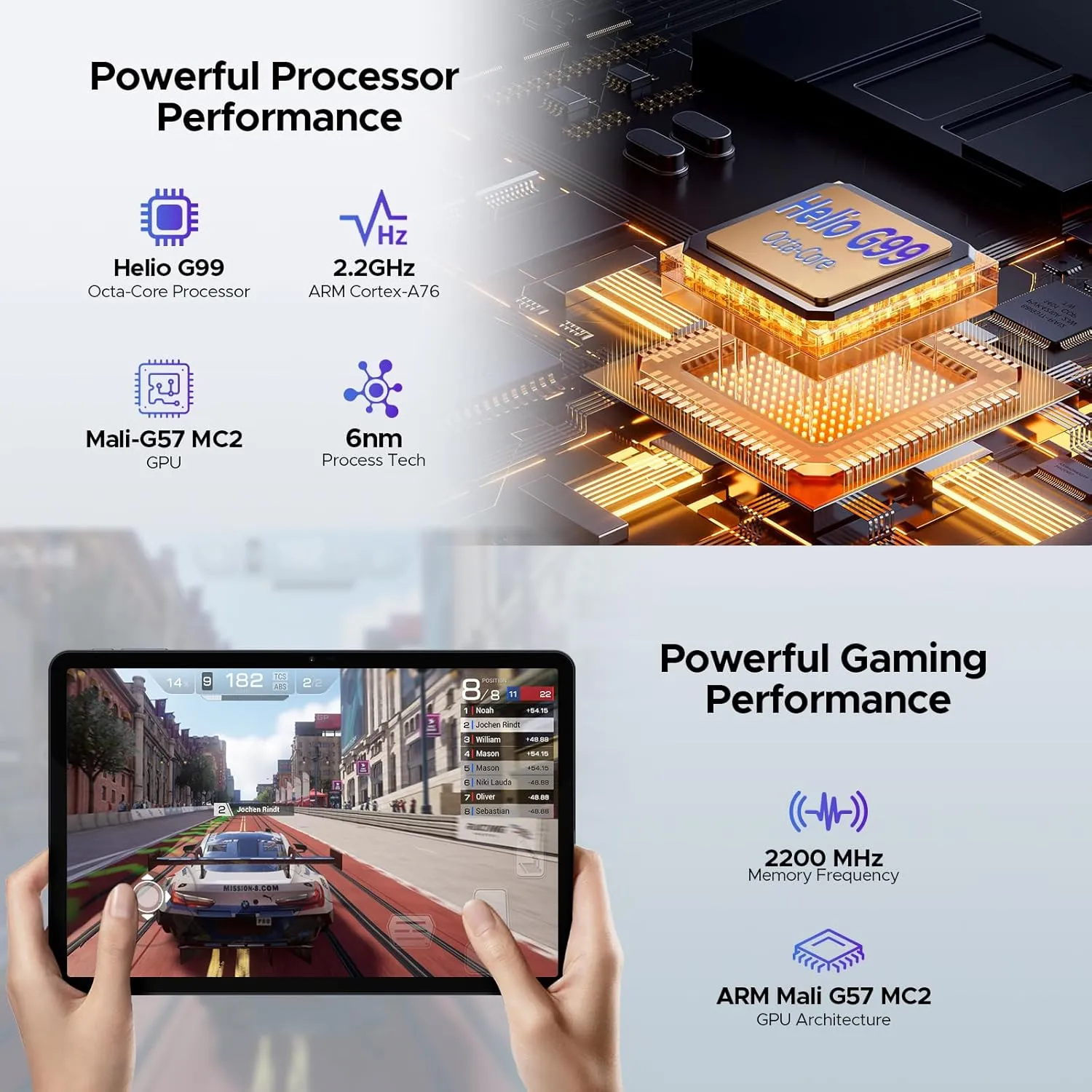 DOOGEE T40 Tablet with Keyboard,11" 2.5K Helio G99 Octa-core Tablet,20GB 512GB/TF 2TB,Android 14 Tablet with 8580mAh Battery,IPS 1600x2560 Display Gaming Tablet,4G LTE Cellular Tablet,Face ID,Gray