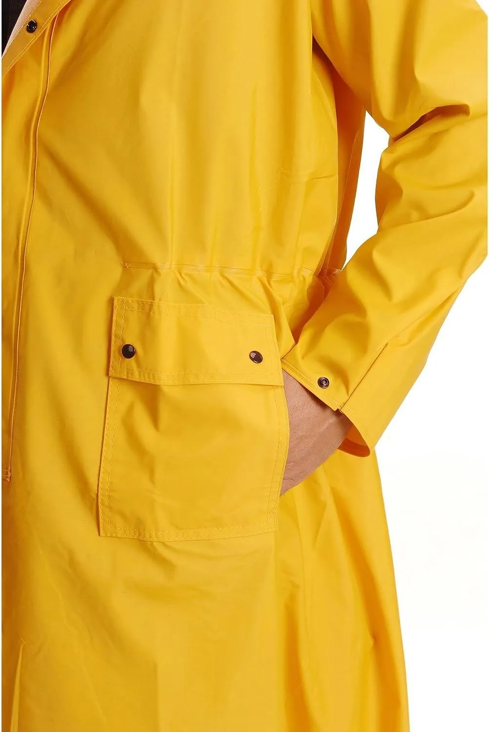 Double-s Men's Saddle Slicker Adult Rain Coat