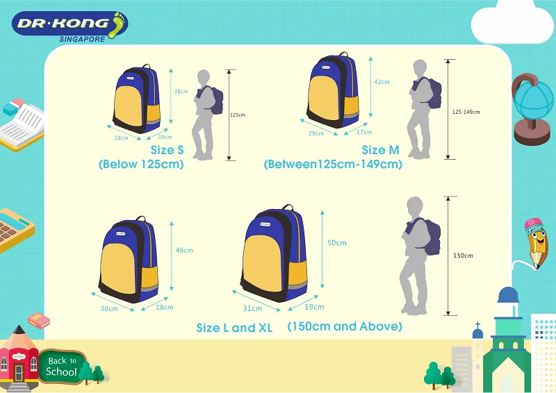 DR.KONG BACKPACKS M SIZE DK-M001-PIK(RP : $119.90)