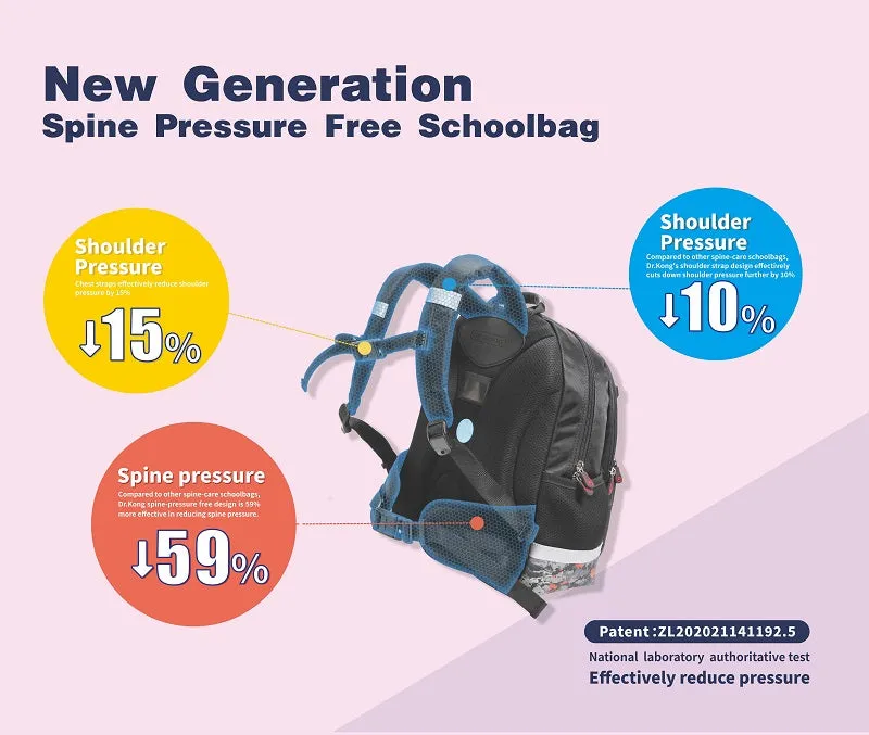 DR.KONG BACKPACKS M SIZE DK-M001-PIK(RP : $119.90)