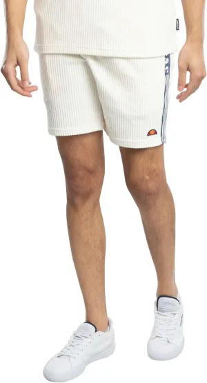 ellesse Tomatro Tape Shorts Off White