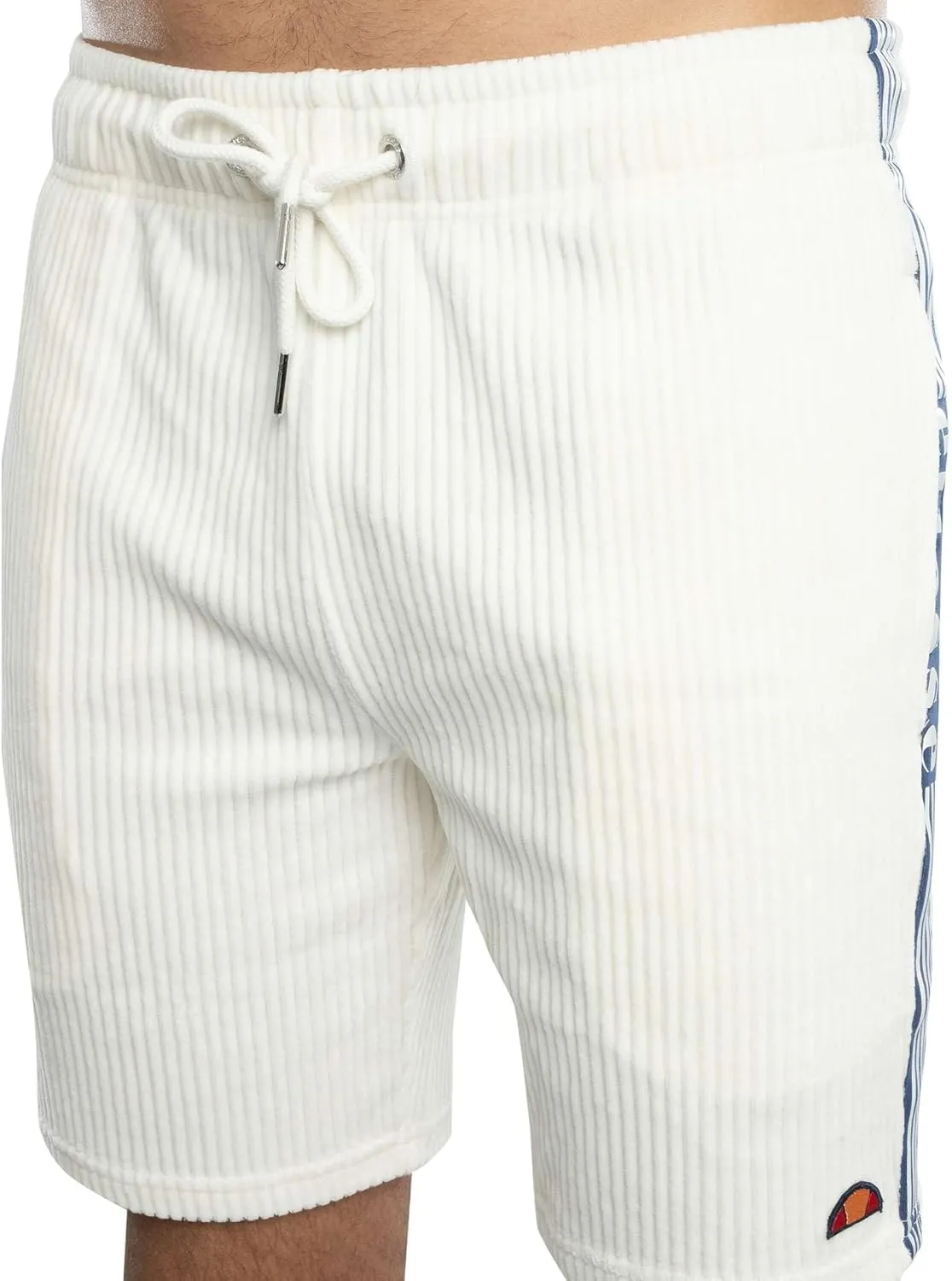ellesse Tomatro Tape Shorts Off White