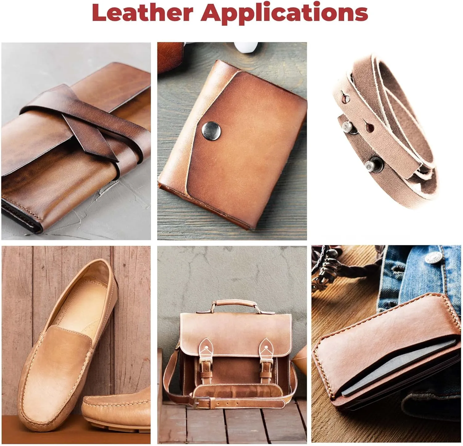ELW 8-9 oz (3.2-3.6mm) Thickness Weight Pre-Cut 12"x24" Vegetable Tanned Leather Cowhide Grade AB Full Grain Leather for Tooling, Carving, Engraving, Molding, Embossing, Stamping, & Dyeing