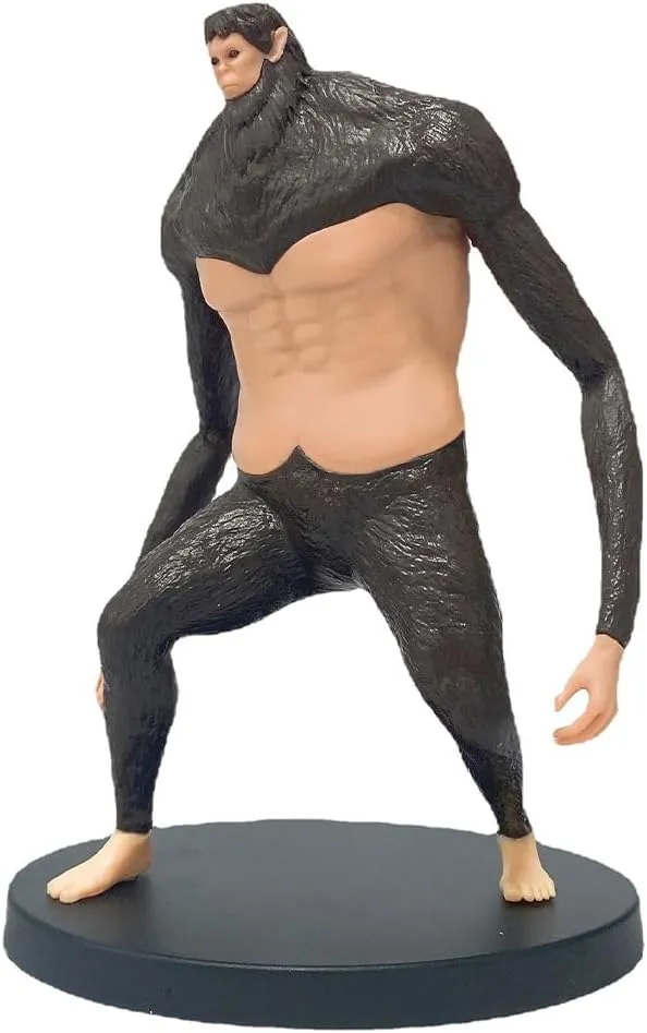 Eren Jaeger Figure Beast Titan Anime Cartoon Figure PVC Action Figurine Model Statue Collectible Decoration Gifts 16CM