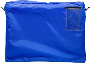 Expandable Interoffice Transit Mailer, 18 x 14 x 4 inch (Royal Blue)