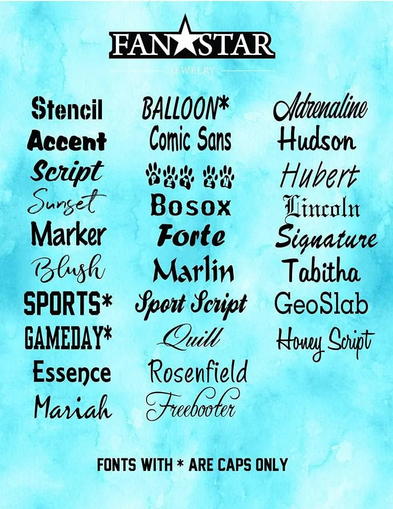 FAN STAR Personalized Donuts Drawstring Bag with Name in Your Color and Font Choice