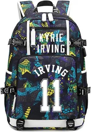 FANwenfeng Basketball Player 11 Luminous Backpack Travel Daypacks Fans Bag (Style 2)