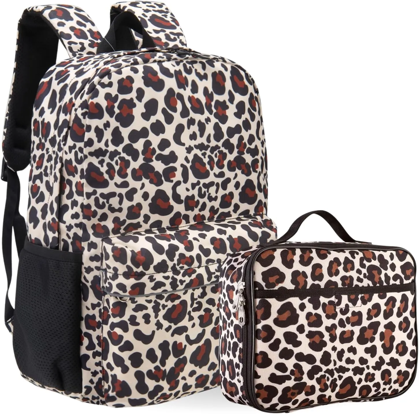 Fenrici Kids' Backpack with Lunch Box Gift Set for Boys and Girls, School Bag with Laptop Compartment and Insulated Lunch Bag