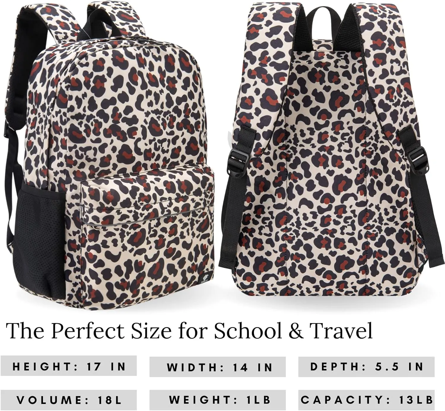 Fenrici Kids' Backpack with Lunch Box Gift Set for Boys and Girls, School Bag with Laptop Compartment and Insulated Lunch Bag
