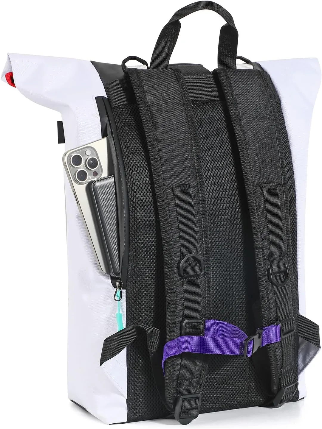 FIREFIRST Neon Genesis Evangelion New Collaboration Series 17 Inch Roll Backpack with Waterproof Liner