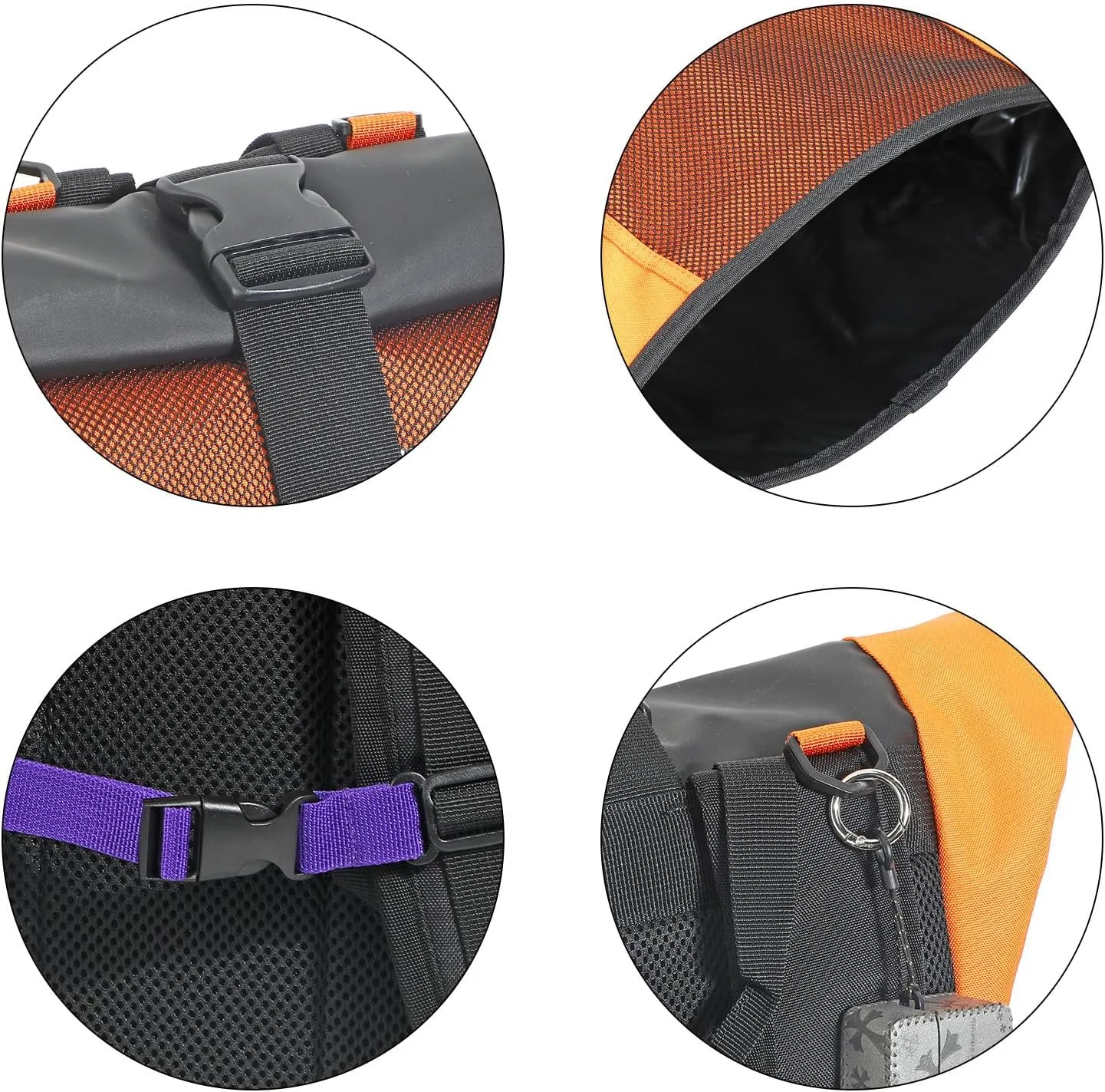 FIREFIRST Neon Genesis Evangelion New Collaboration Series 17 Inch Roll Backpack with Waterproof Liner