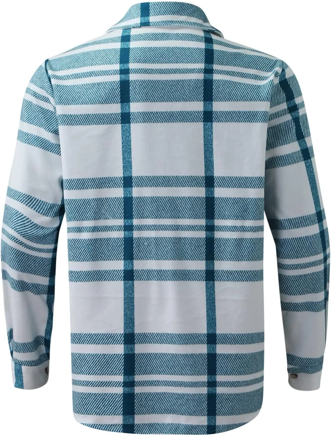 Flannel Shirt for Men Casual 2024 Coat Drawstring Pocket Pants Set Flannel Shirt for Men Sherpa Flannel Shirt Jacket