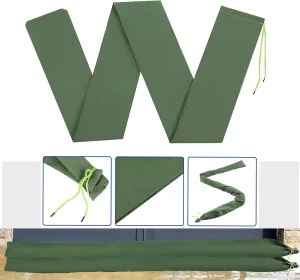 Flood Water Barrier Sandbags Long Canvas Sandbags Flood Protection Thickened Reusable Sand Bags - Flood Barrier for Rain Water Control Flood Hurricane Doors Windows…