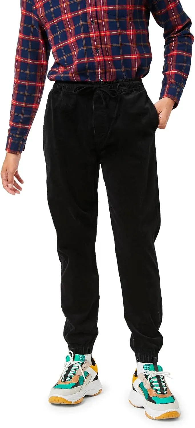 Forever 21 Men's Corduroy Drawstring Joggers