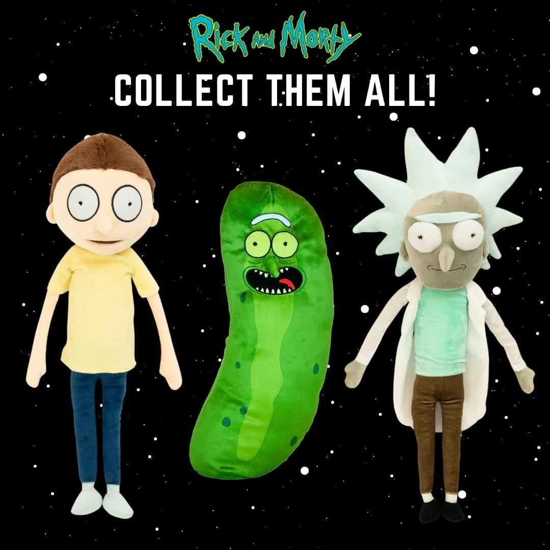 Franco Collectibles Kidult Adult Swim Rick & Morty Super Soft Plush, (100% Officially Licensed Product), Morty